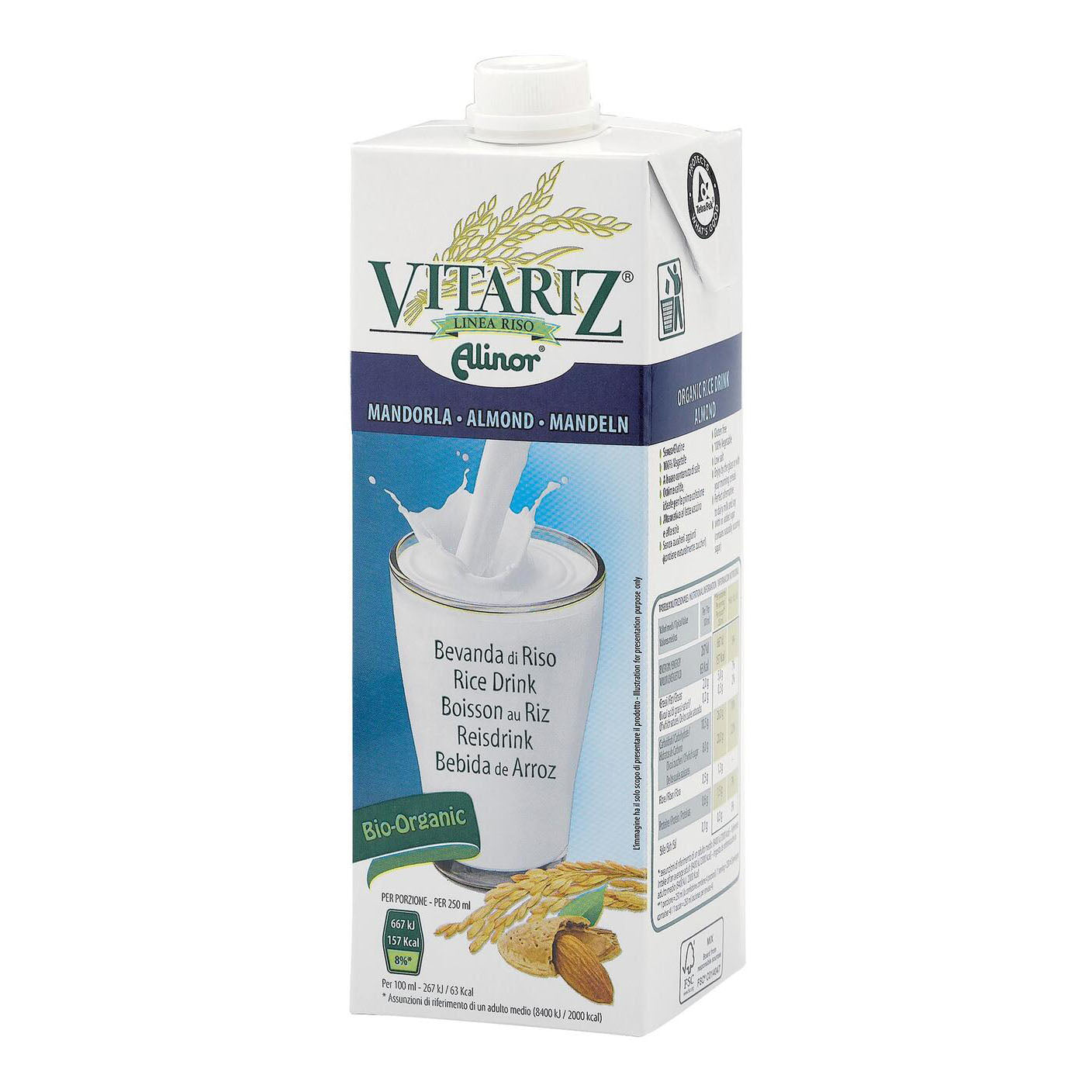 BEVANDA RISO VITARIZ MAND 1L