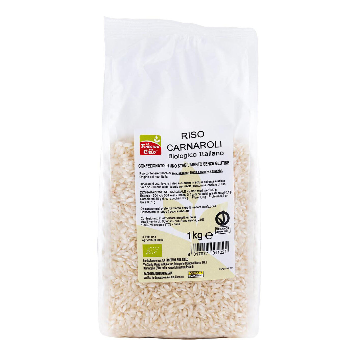 RISO CARNAROLI B ITA BIO 1KG
