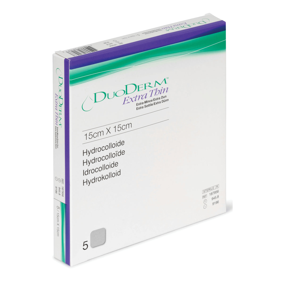 DUODERM CGF 15X15 5PZ 9186  