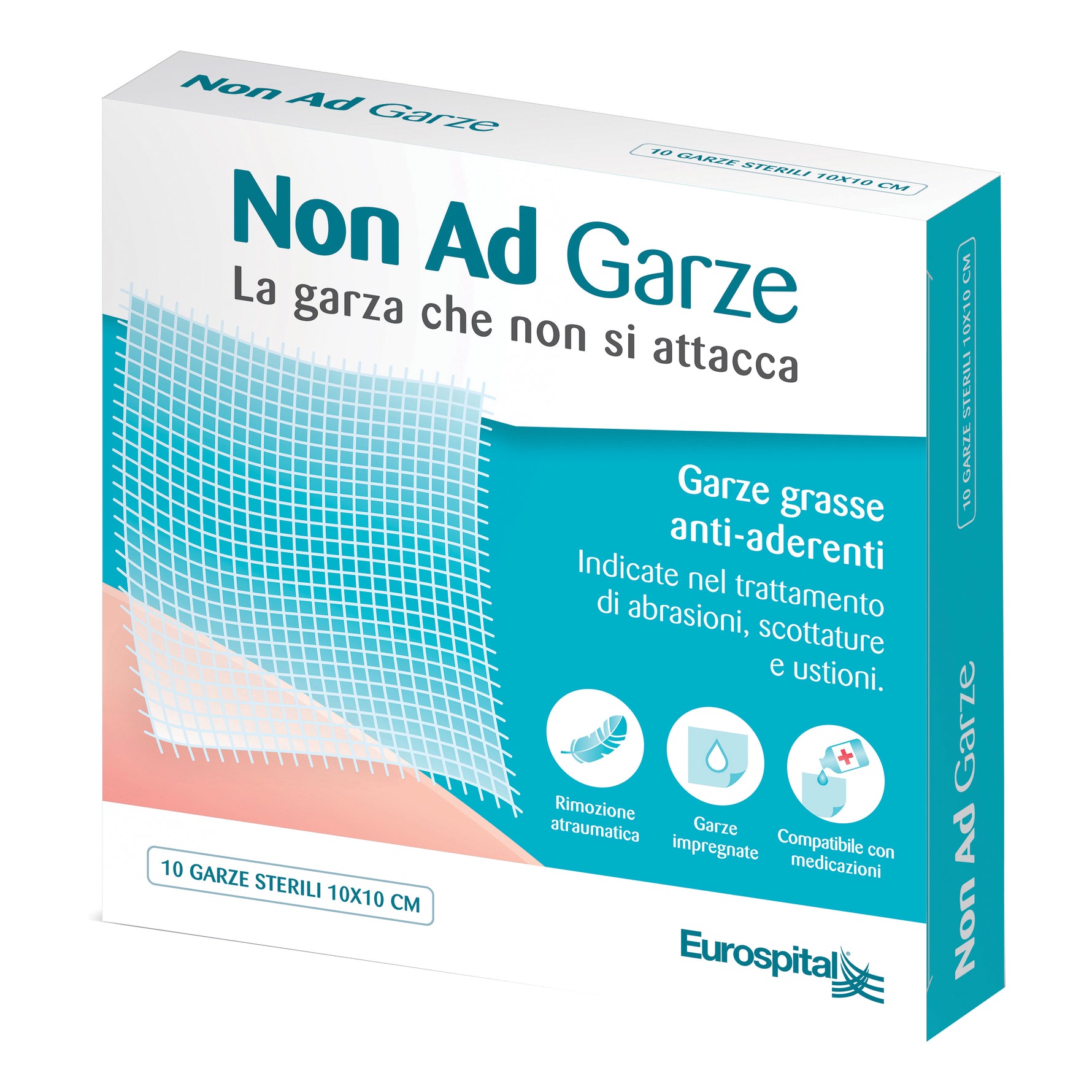 GARZA PARAFF NON AD 10X10 10PZ
