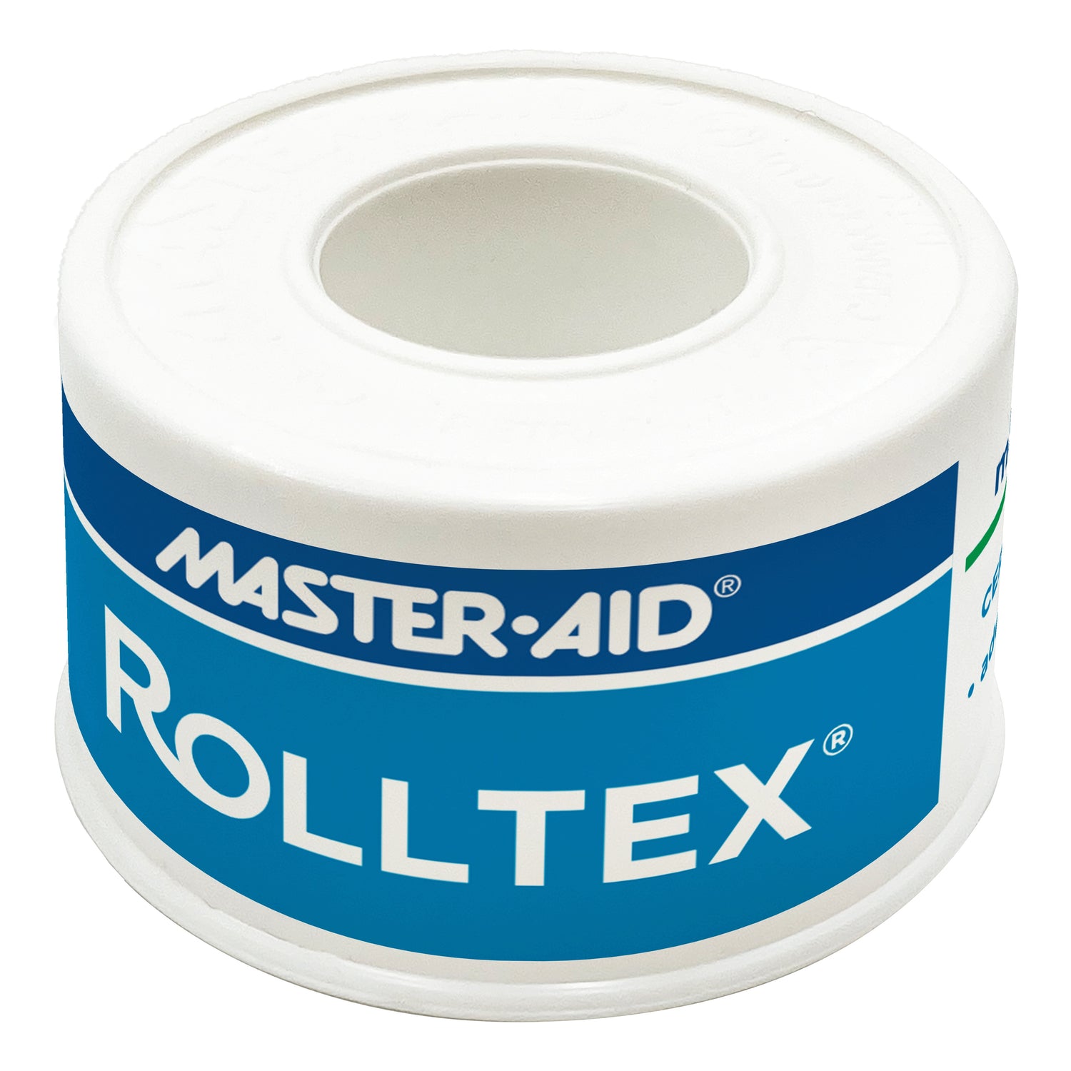 Master Aid Rolltex Cerotto Su Rocchetto Tela Bianca 5 Mt X 2,5 Cm