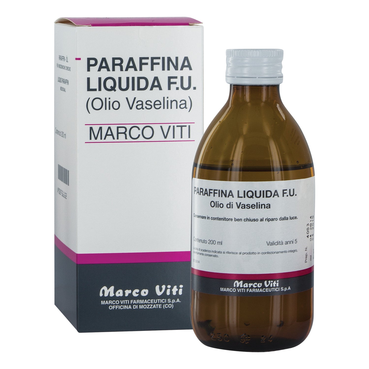 Marco Viti - Paraffina Liquida F.U. Olio Di Vaselina 200ml