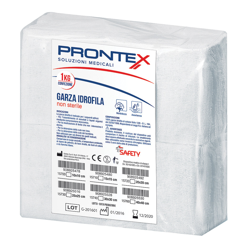 GARZA PRONTEX 40X40CM 1KG
