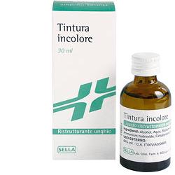 Tintura Incolore Ristrutturante Per Le Unghie 30ml - Sella  