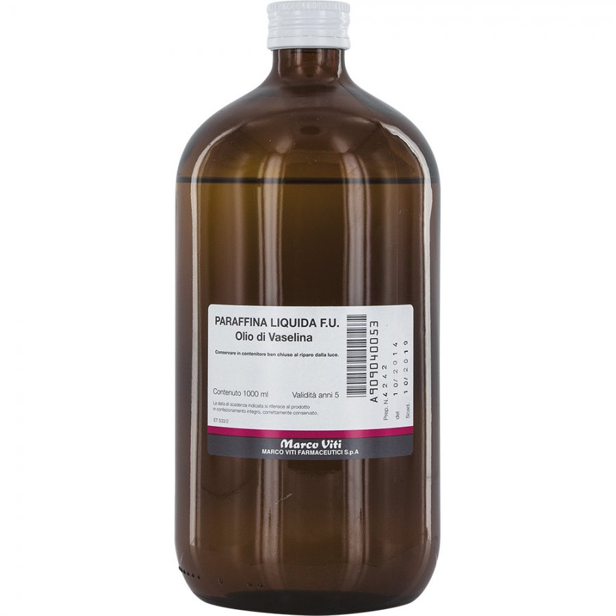 Marco Viti Paraffina Liquida F.U. | Olio Vaselina Lassativo | 1000 ml  