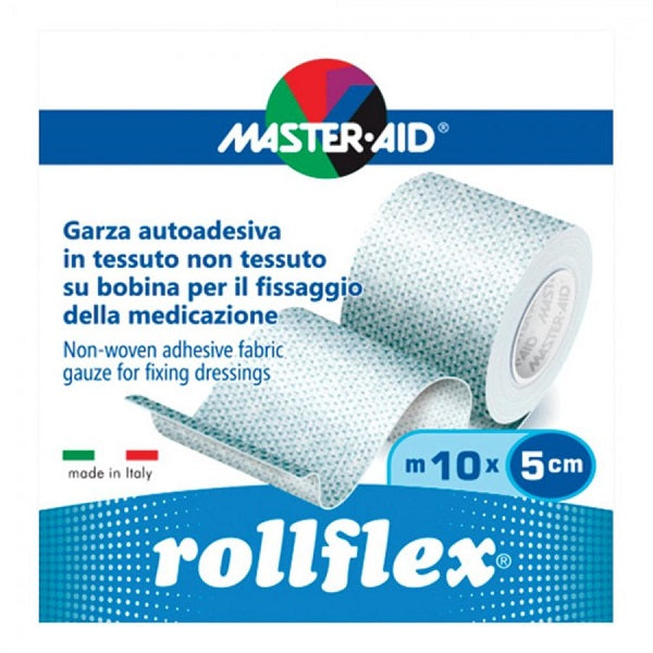 Master Aid Rollflex Garza Autoadesiva 15cm X 10m  