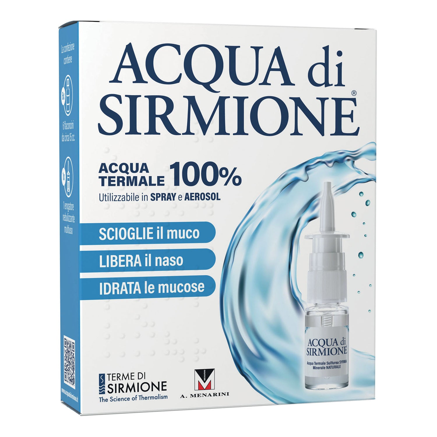 ACQUA SIRMIONE MIN NAT 6F 15ML