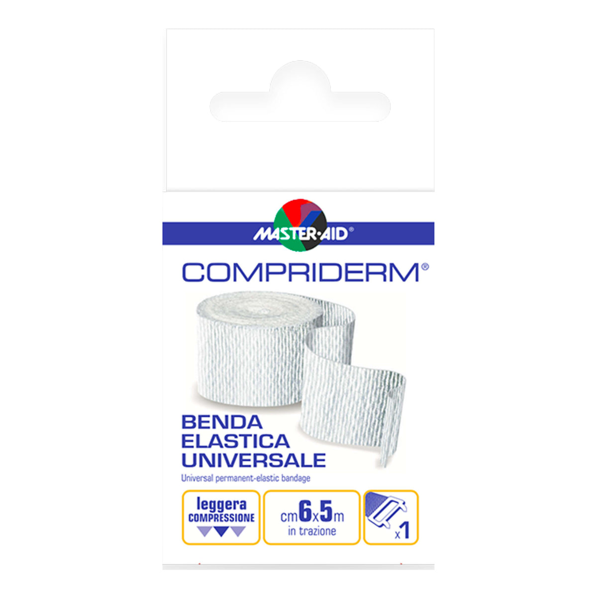 Master Aid Compriderm Benda Elastica 6cm X 5mt  