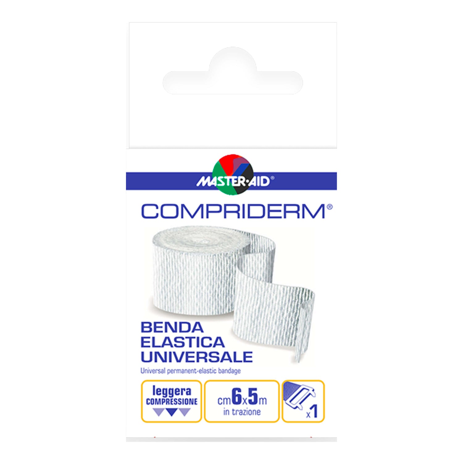 Master Aid Compriderm Benda Elastica 6cm X 5mt