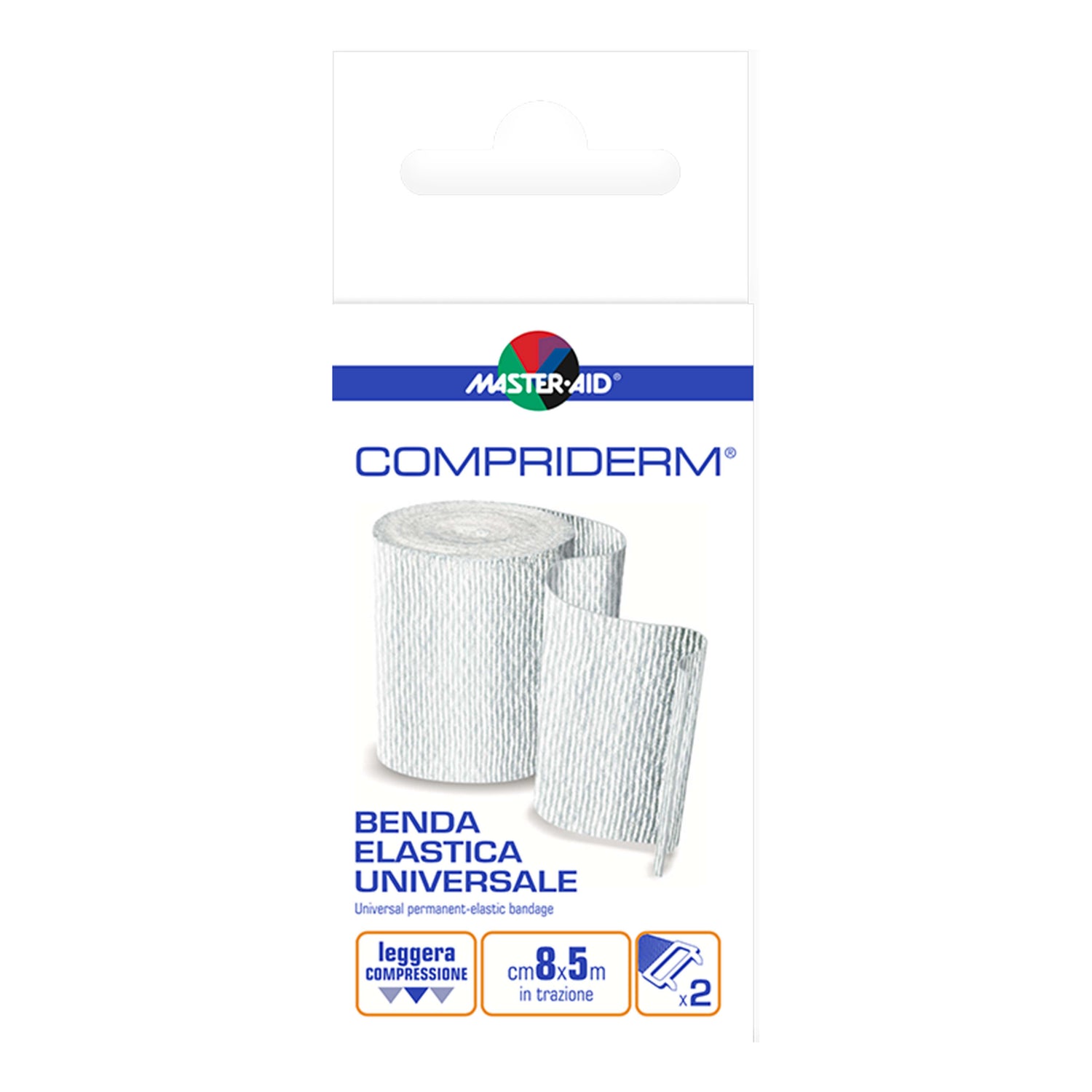 Master Aid Compriderm Benda Elastica 8cm X 5mt
