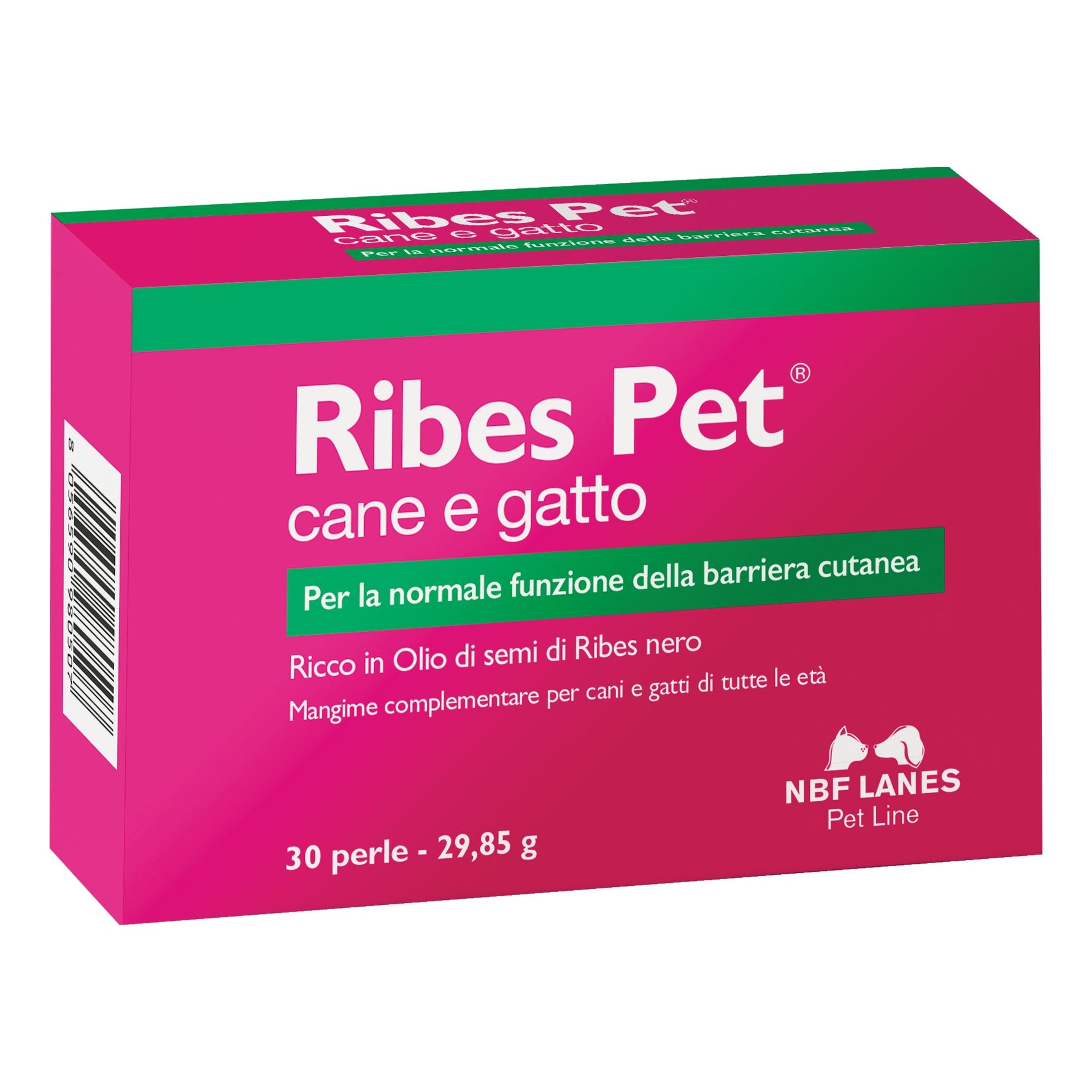 Ribes Pet | Integratore Dermatite Atopica Allergie Cani Gatti | 30 Perle
