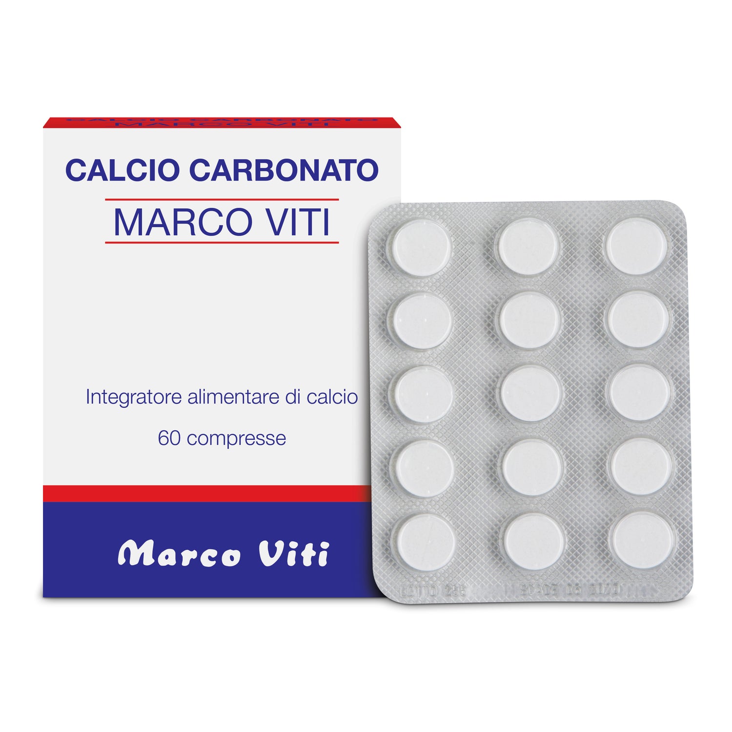 Marco Viti - Calcio Carbonato 60 compresse