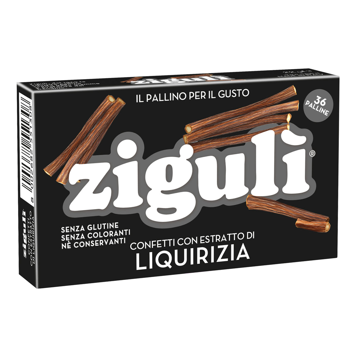 ZIGULI LIQUIRIZIA 36PALLINE  
