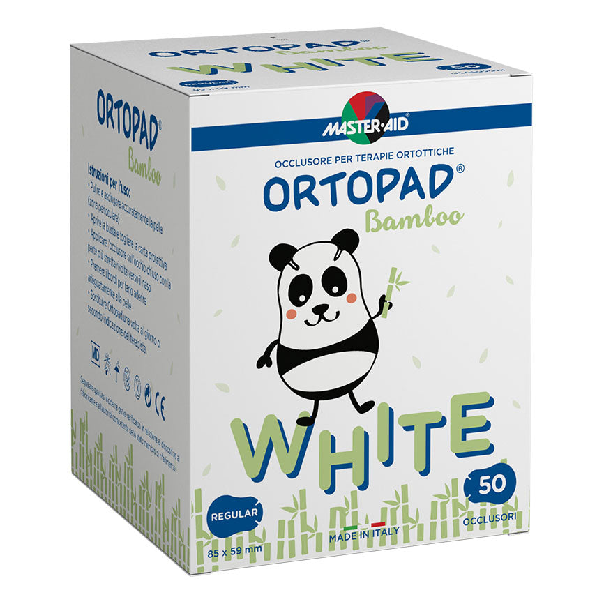 Master Aid Ortopad Cerotti Occlusivi Per Terapie Ortottiche Bianco Regular 50 Pezzi