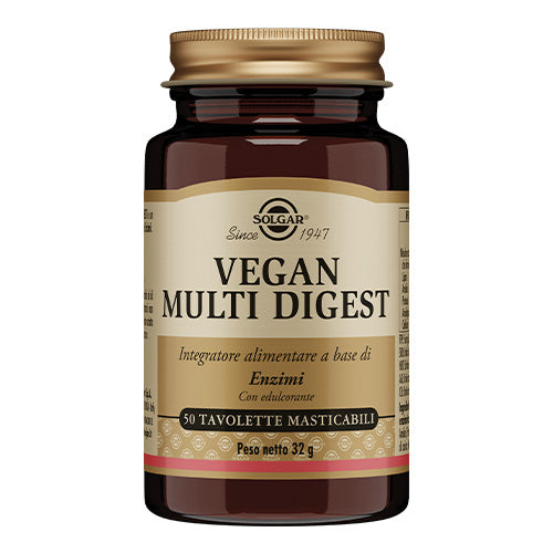 Solgar - Vegan Multi Digest 50 Tavolette Masticabili  