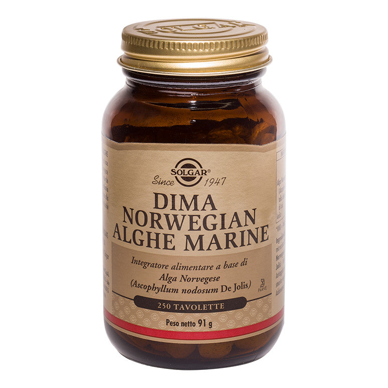 Solgar - Dima Norwegian Alghe Marine 250 Tavolette