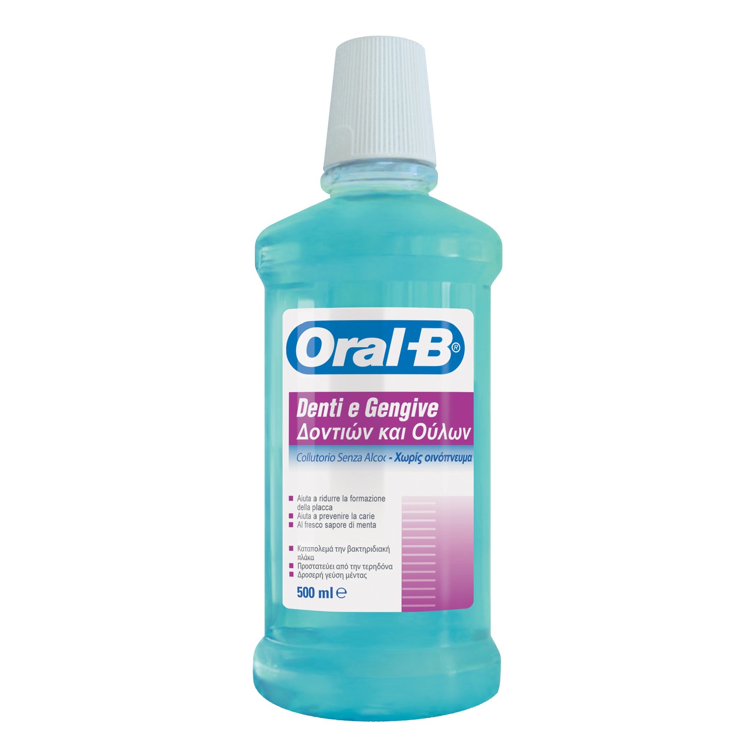 Oral-B Collutorio Denti e Gengive Senza Alcool 500 ML