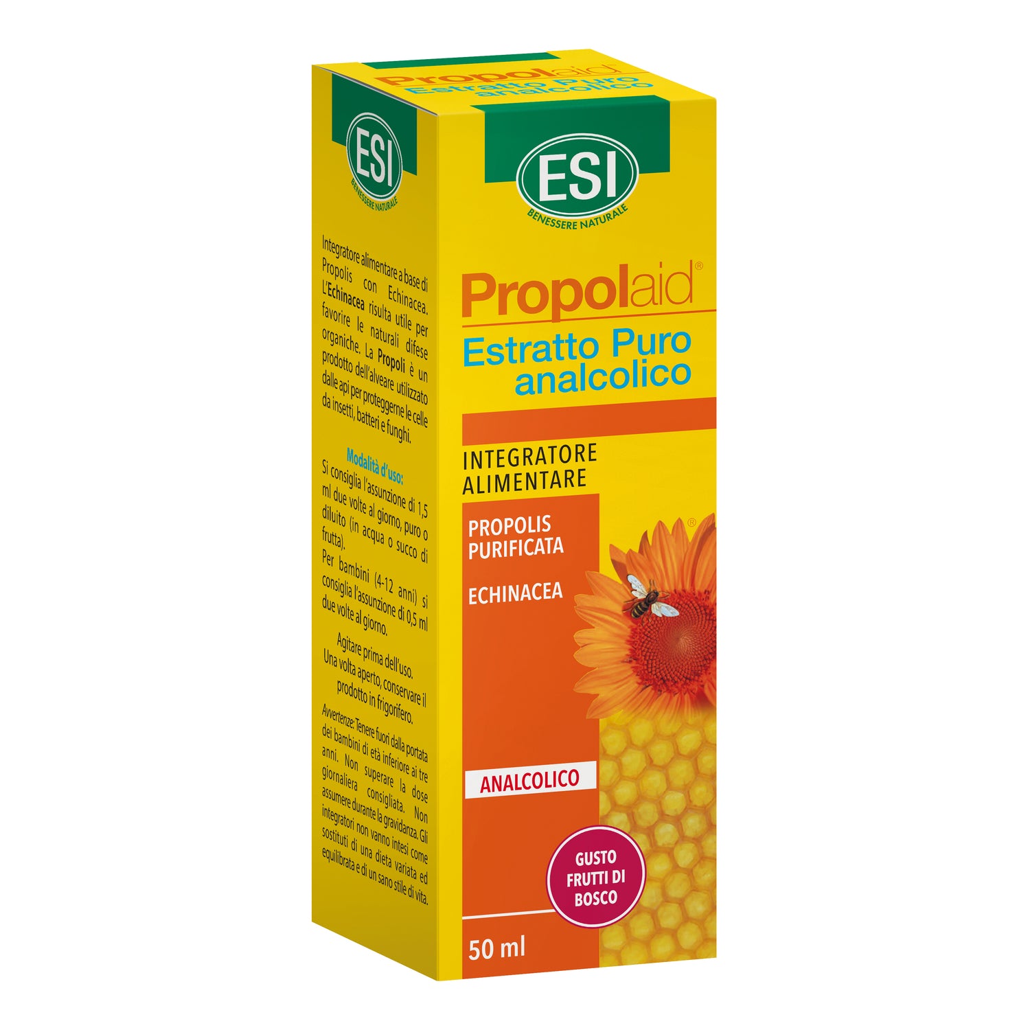 Esi Propolaid Estratto Puro Analcolico Propoli 50 ml