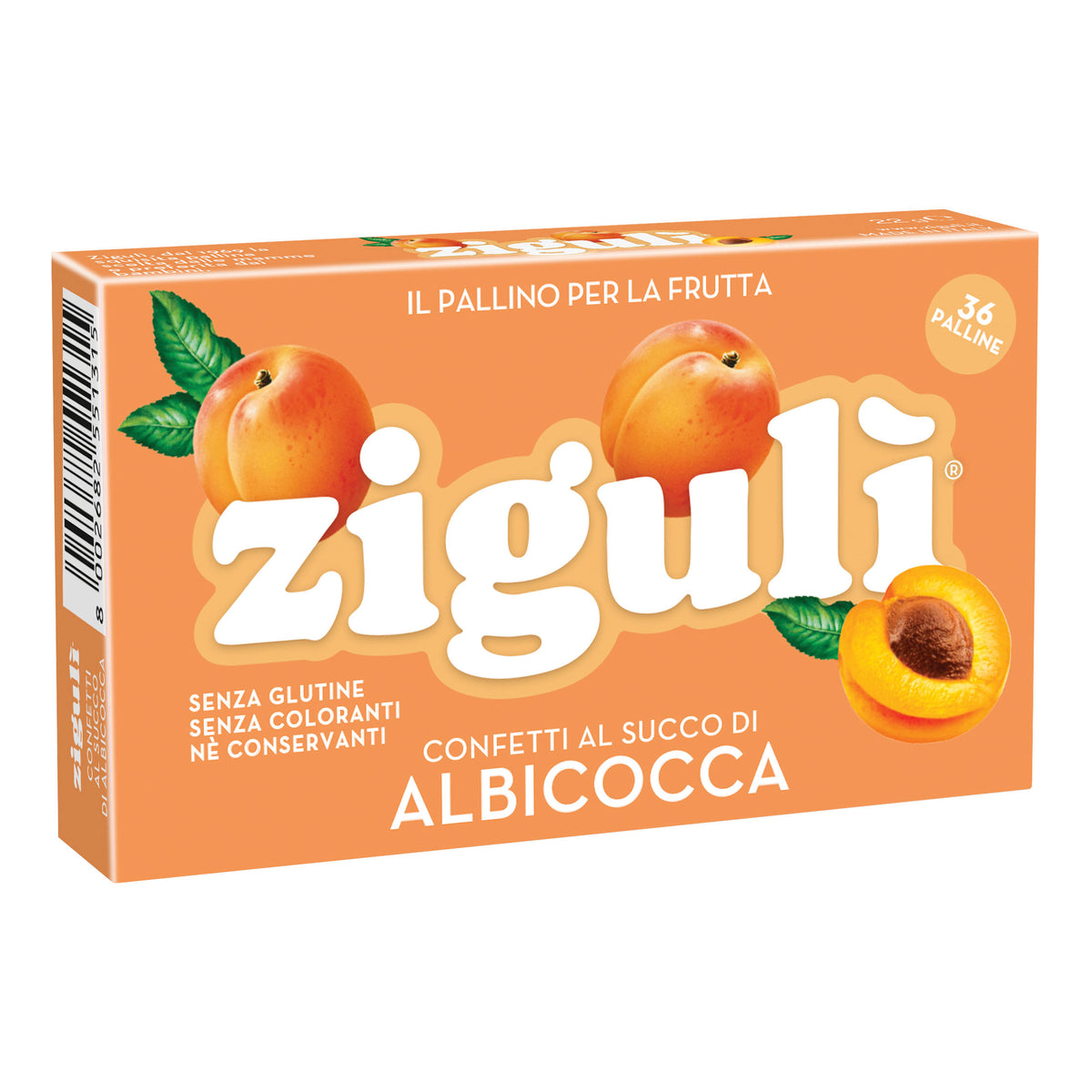 ZIGULI ALBICOCCA 36PALLINE 22G  