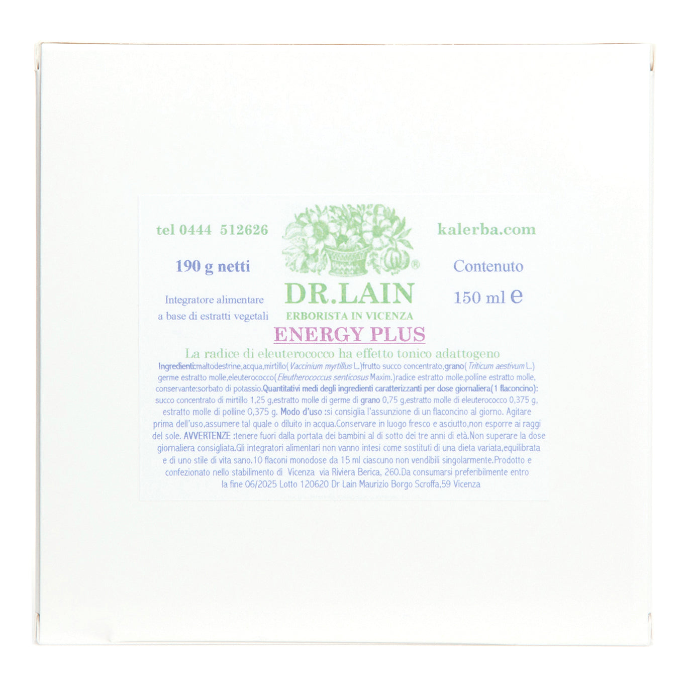 ENERGY PLUS 10F 15ML