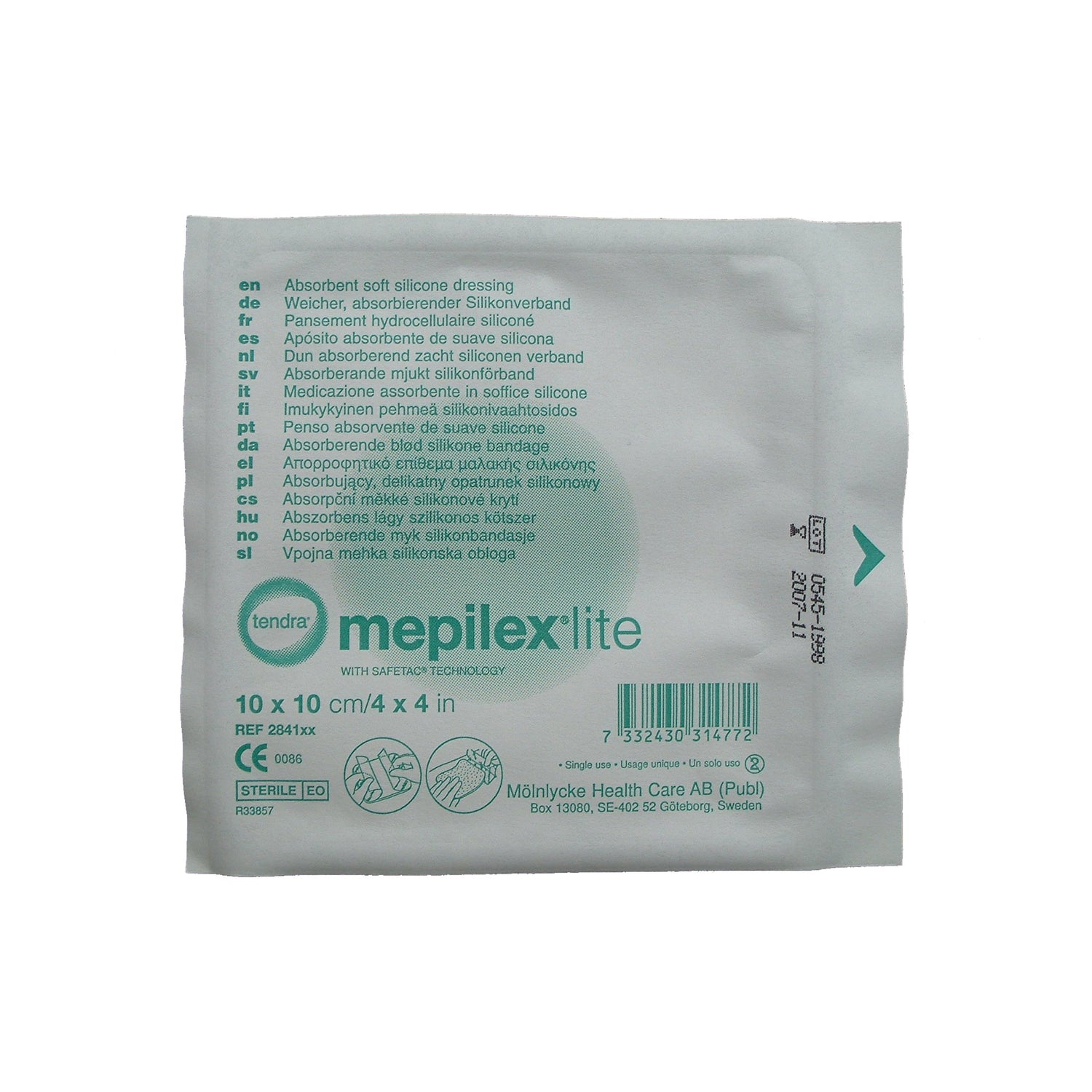 MEPILEX MEDIC AS 10X10CM 5PZ