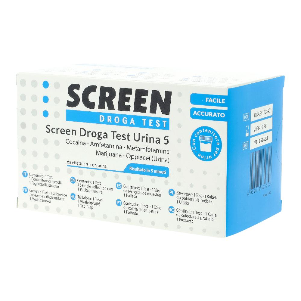 SCREEN DROGA TEST URINA 5DROGH  