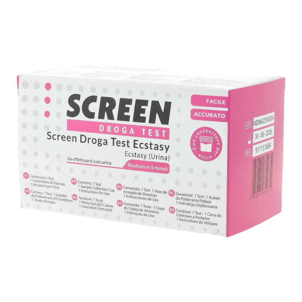 SCREEN DROGA TEST ECSTASY
