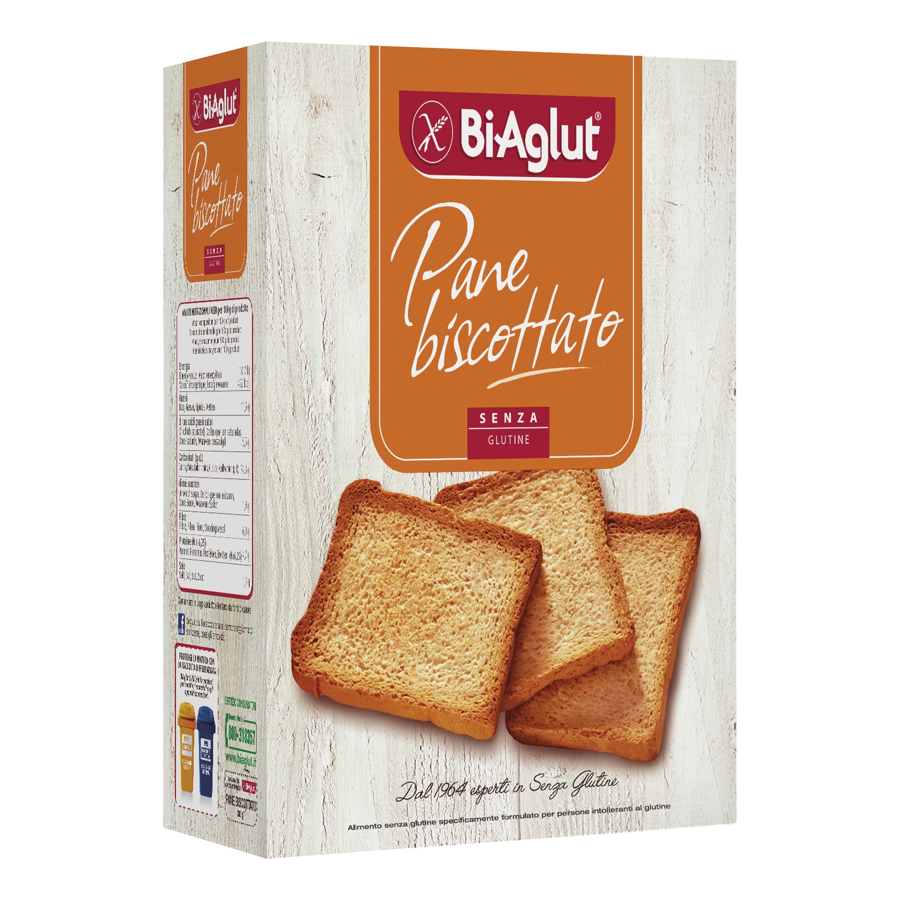 BIAGLUT PANE BISCOTTATO 300G
