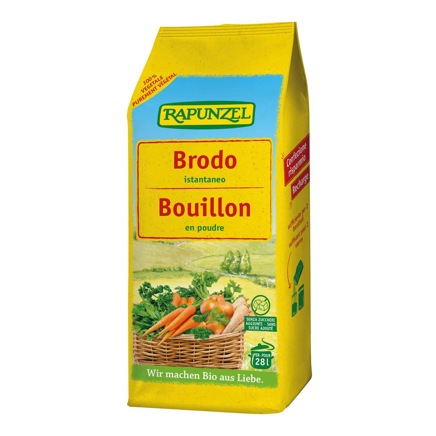 RAPUNZEL BRODO VEG POLV 500G