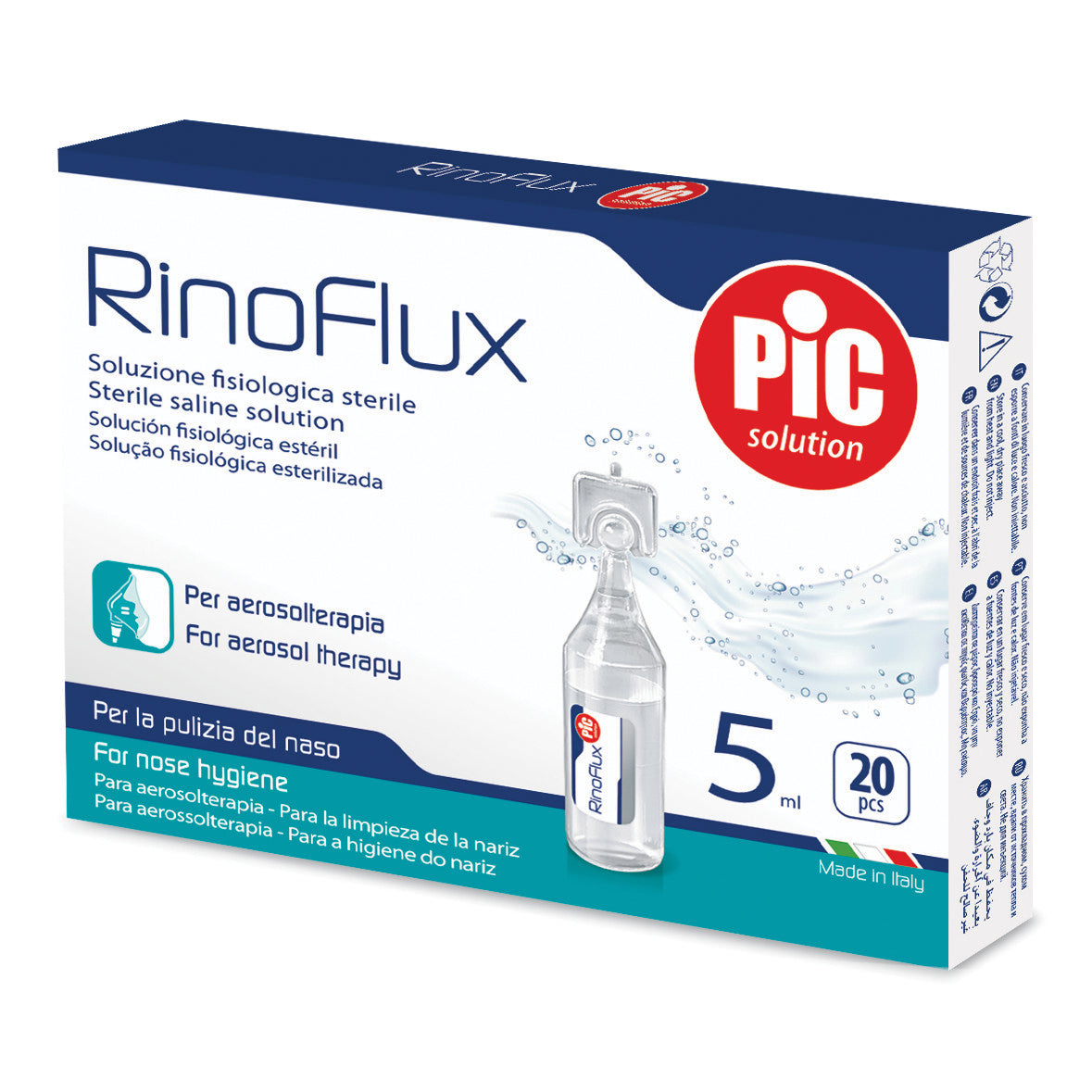 PIC SOLUZIONE FISIOL 20FL 5ML  