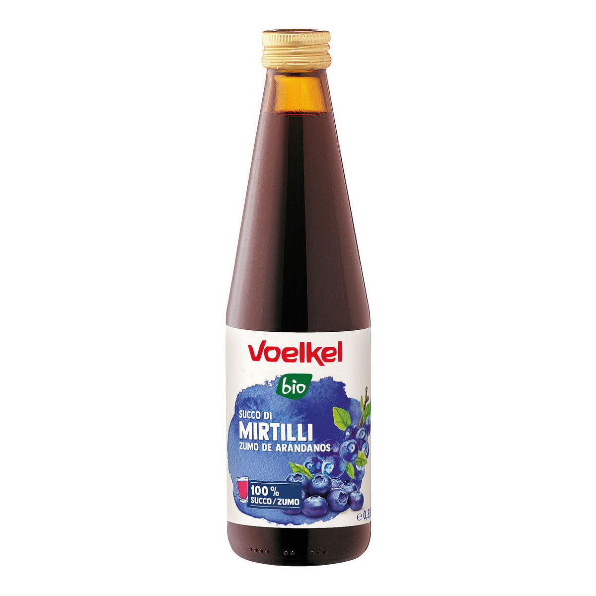 VOELKEL SUCCO MIRTILLO 330ML  