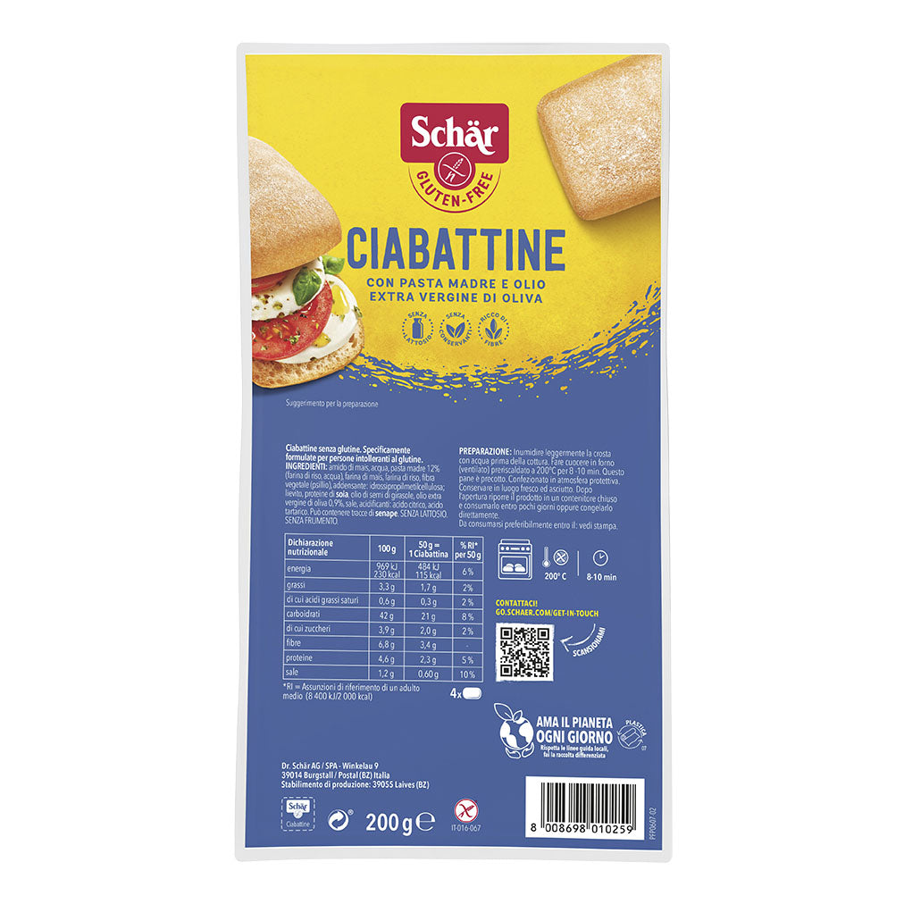 SCHAR CIABATTINA 200G  