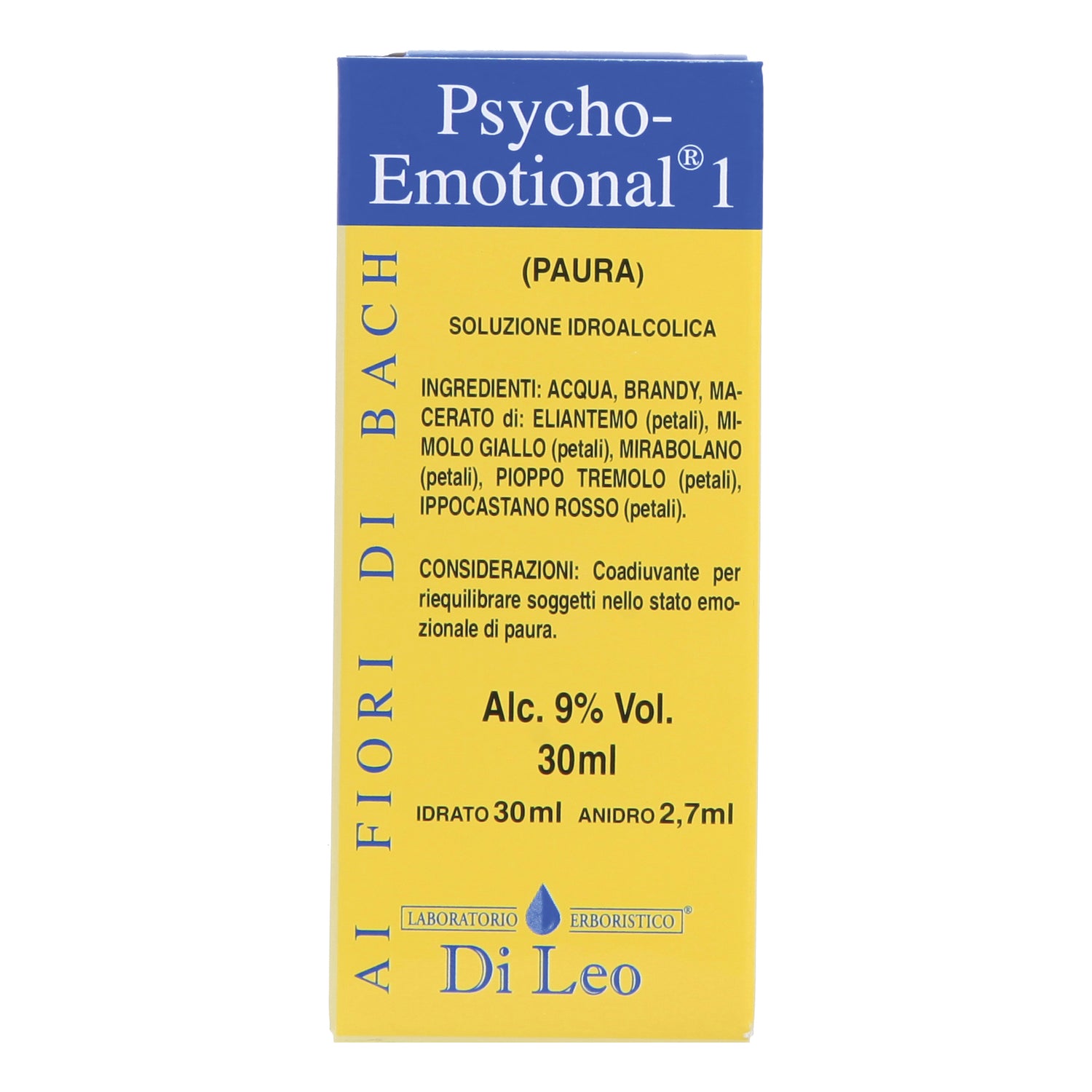 PSYCHO EMOTIONAL 1 PAURA 30ML