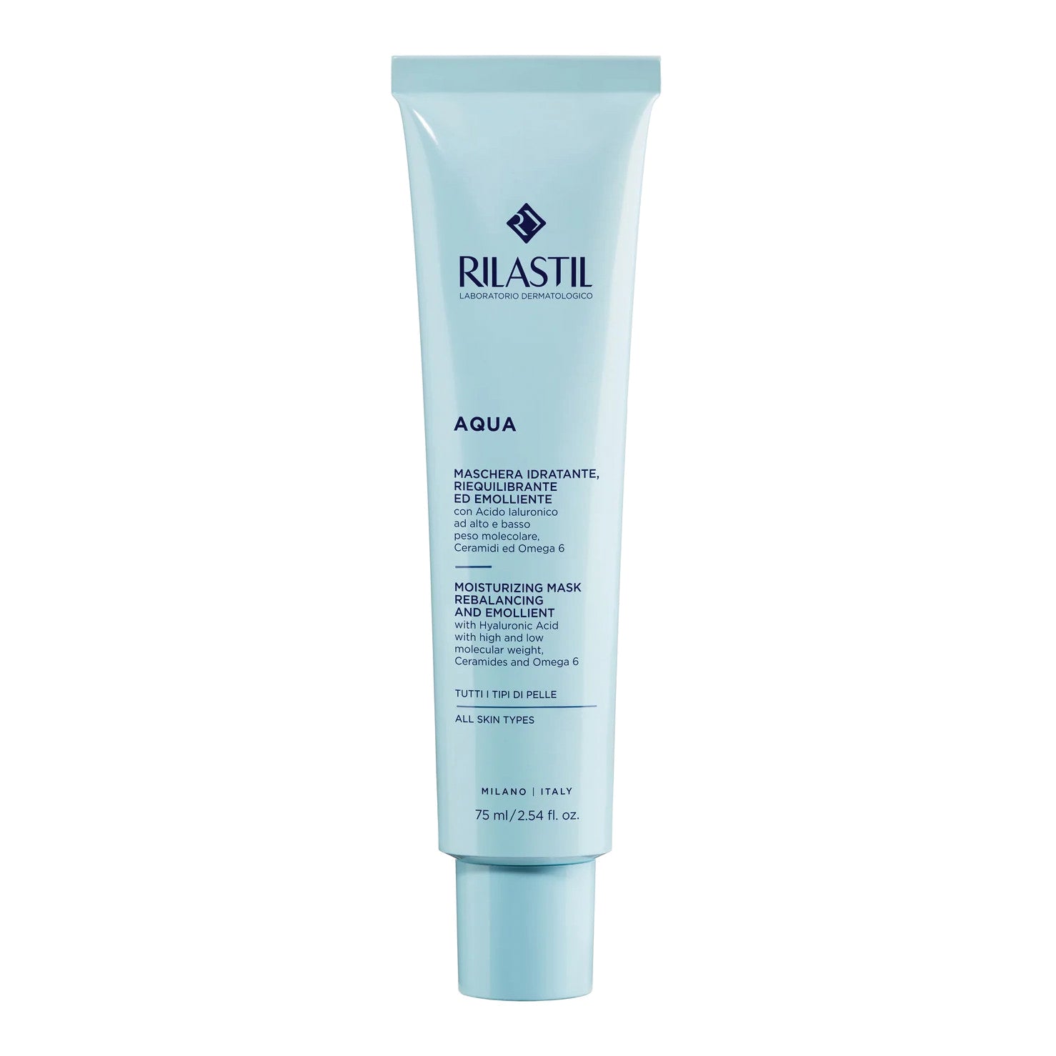 Rilastil Aqua Maschera Idratante Viso 75 ml