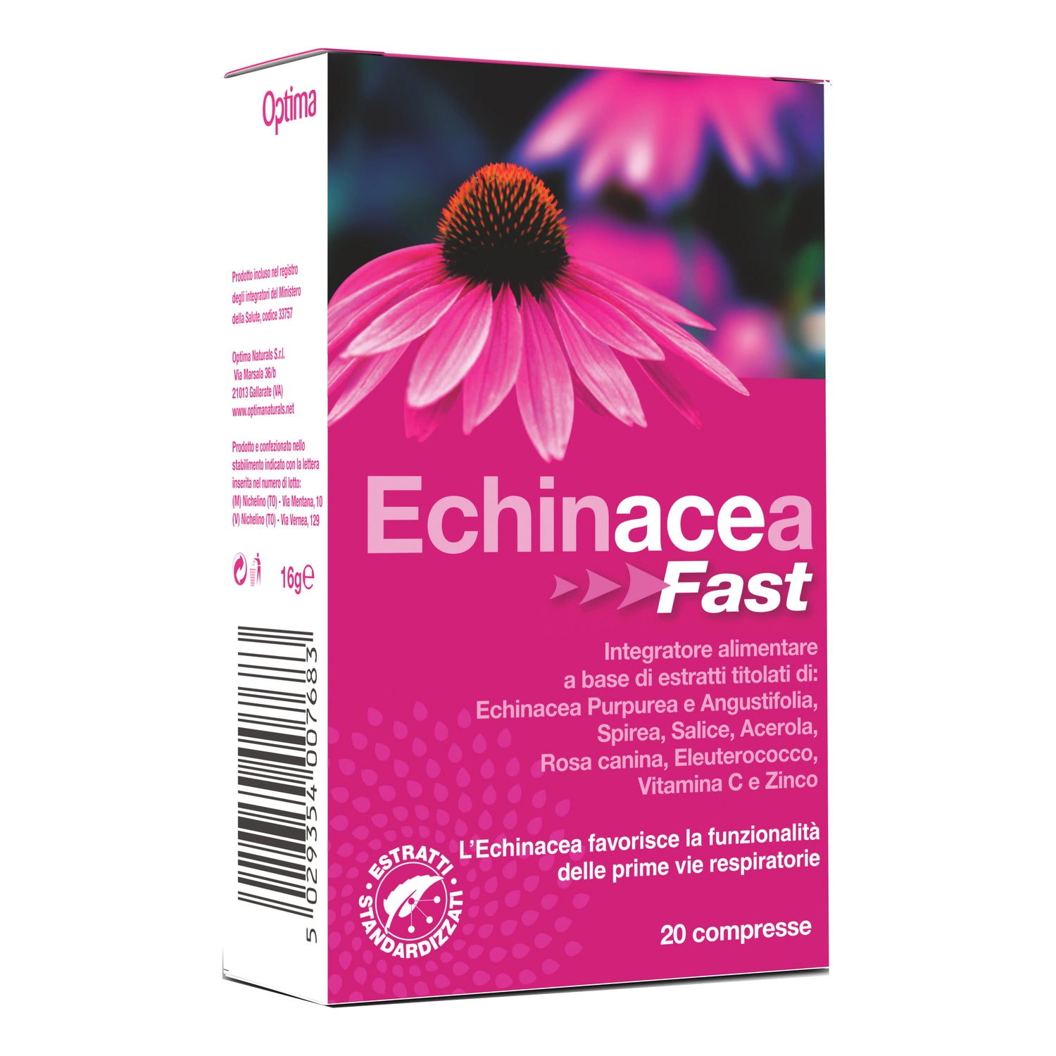 ECHINACEA ACTIVE FLU 20CPR