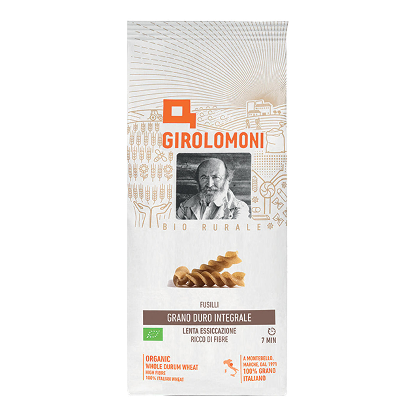 FUSILLI SEMOLA INTEGRALE GRANO
