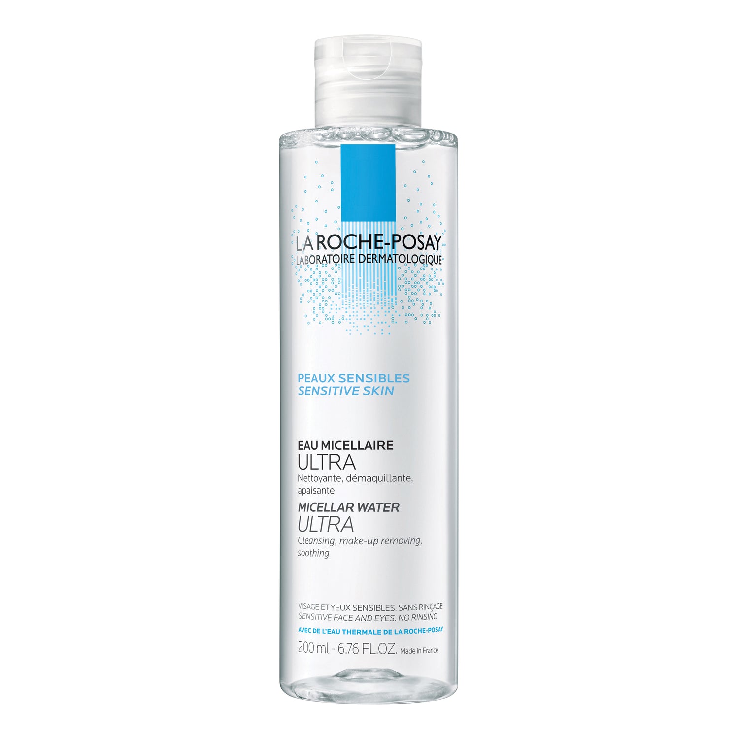 La Roche Posay Acqua Micellare Detergente e Struccante Viso e Occhi Pelle Sensibile 200ml