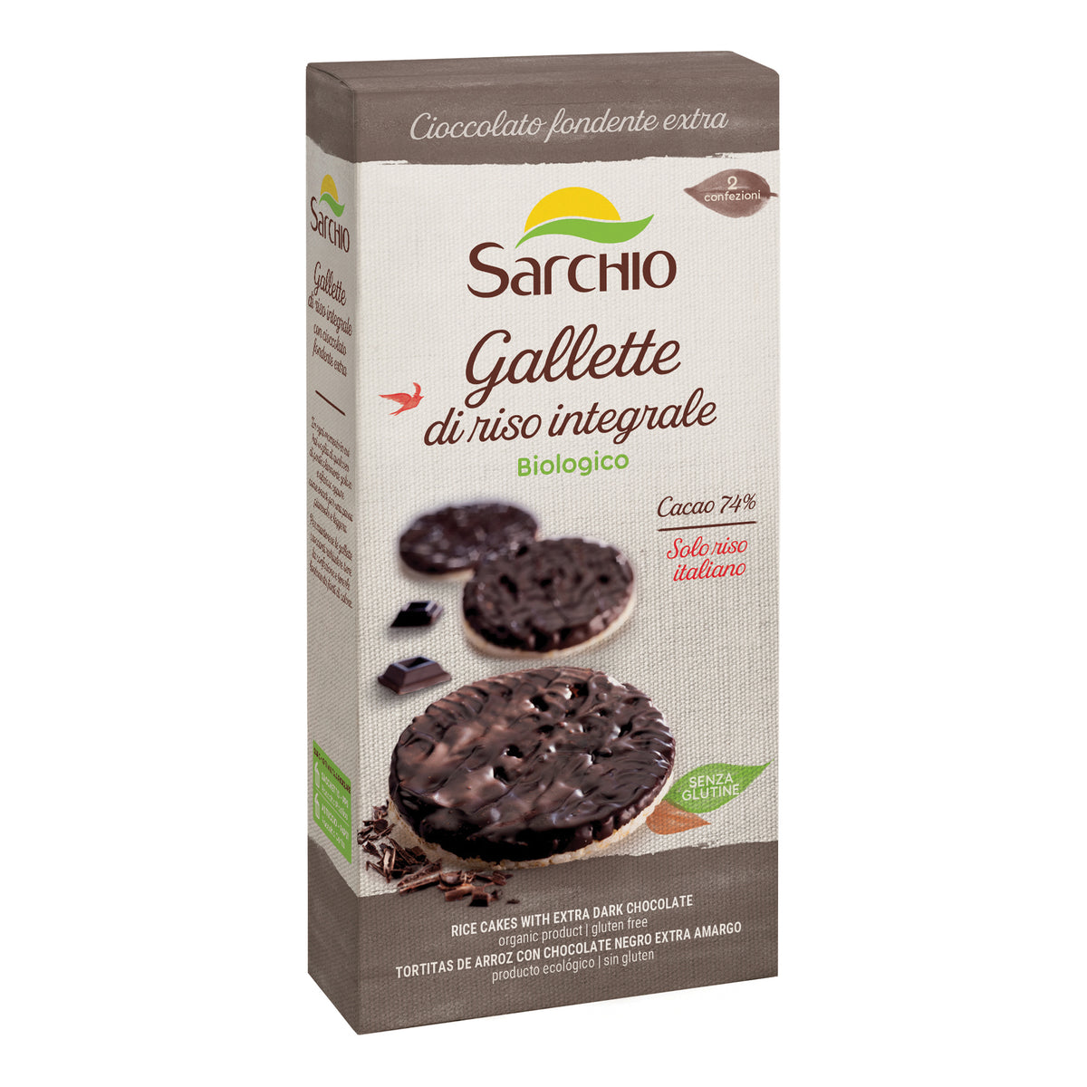 GALLETTE RISO CIOCC FOND 100G  