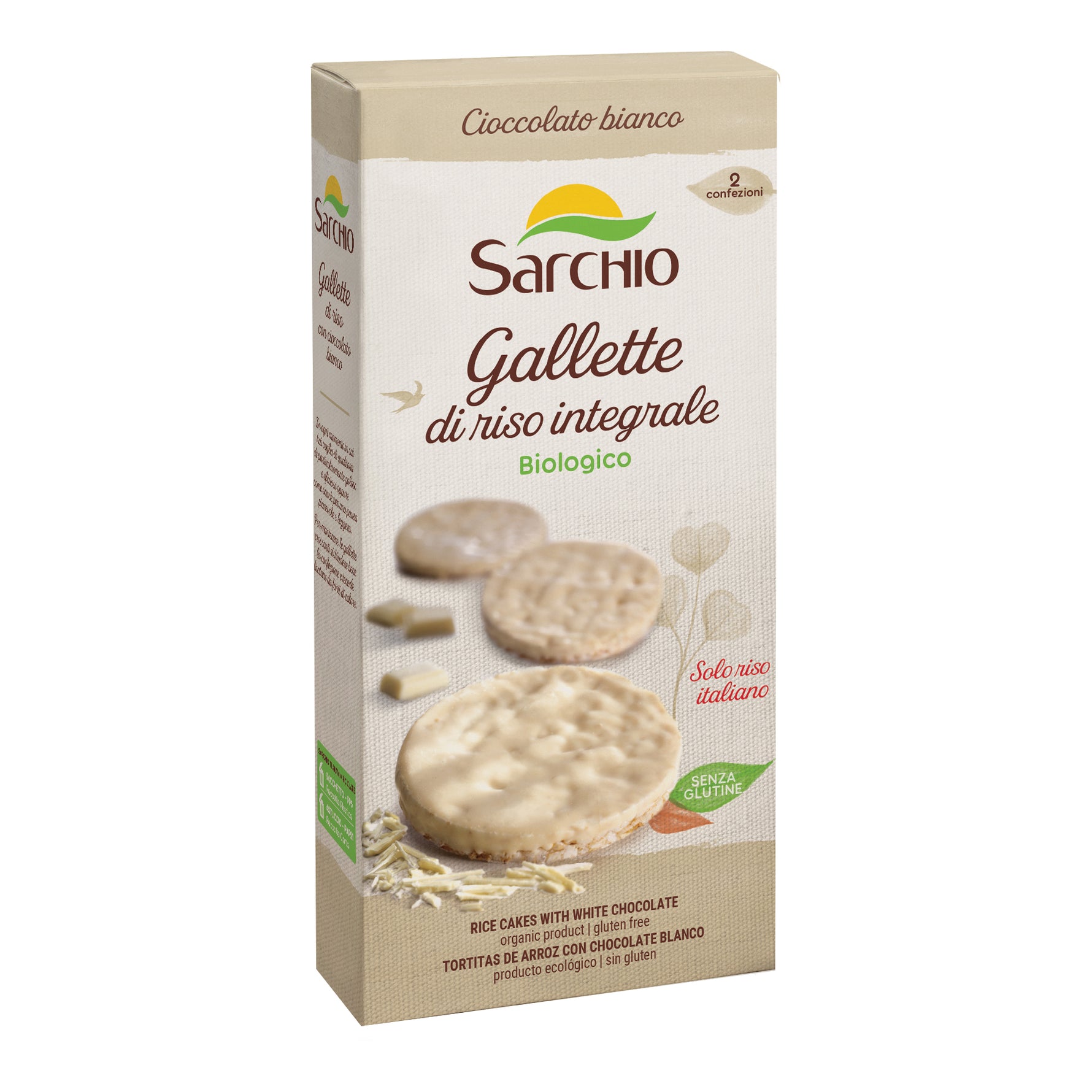GALLETTE RISO CIOC BIANCO 100G
