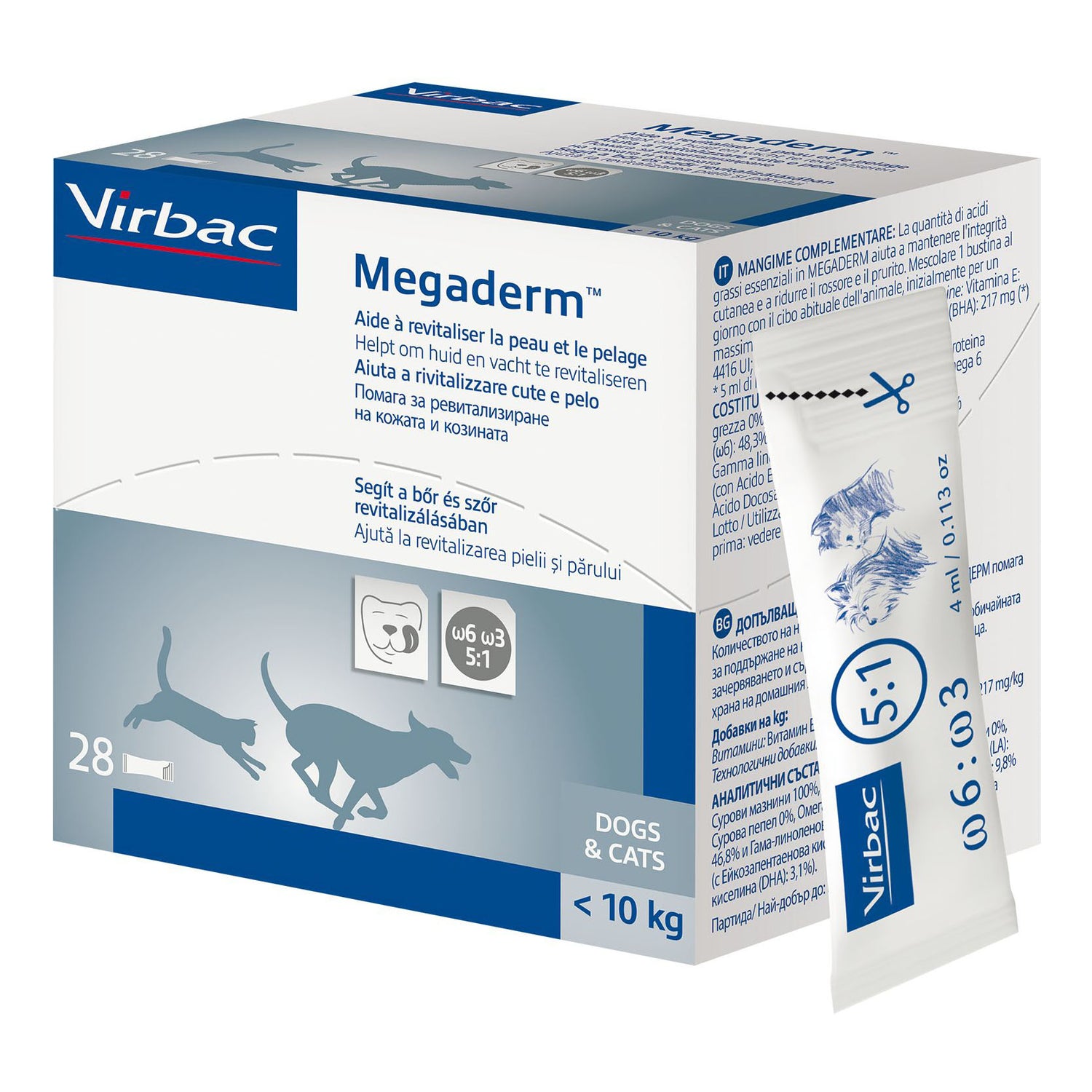 MEGADERM SUPPL CANI/GATTI4ML32