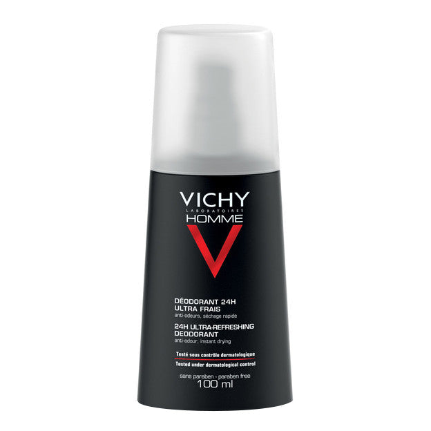 Vichy Homme Deodorante 24h Ultra-Fresco Spray 100ml