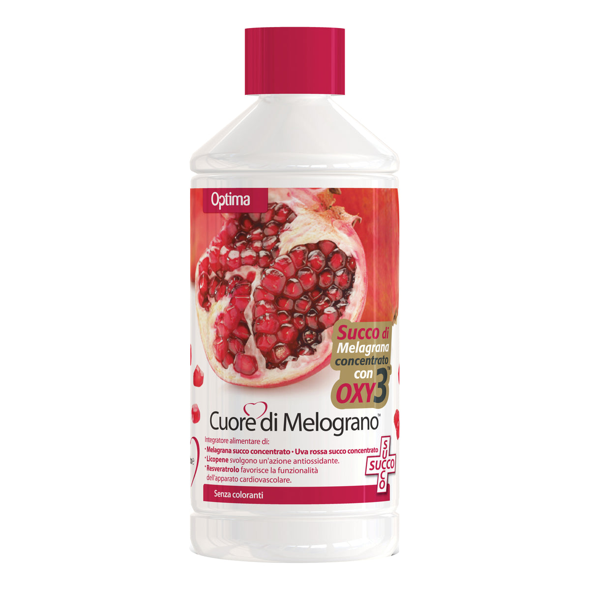 Optima Cuore Melograno Succo Con OXY 3 1 Litro  