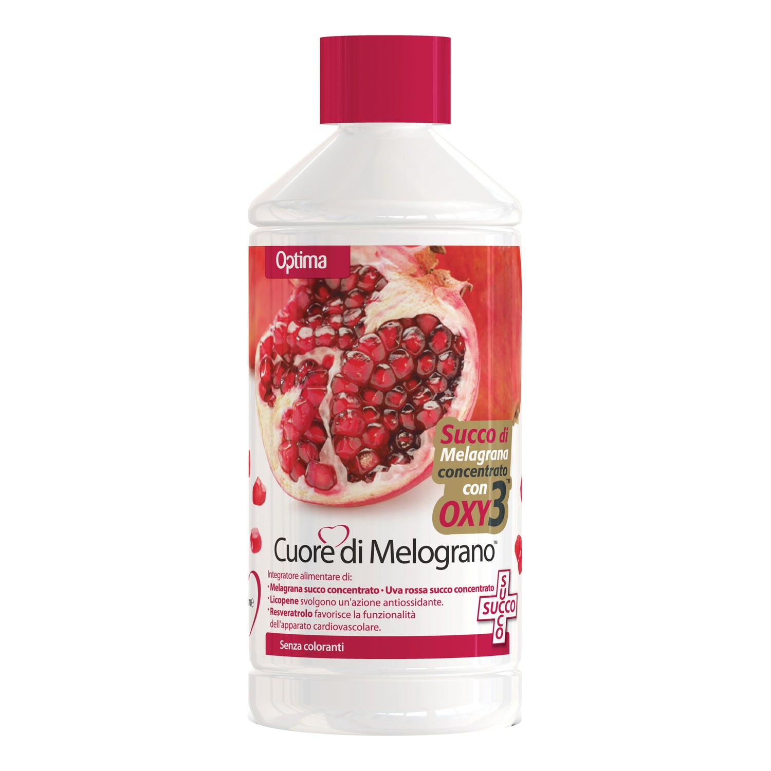 Optima Cuore Melograno Succo Con OXY 3 1 Litro
