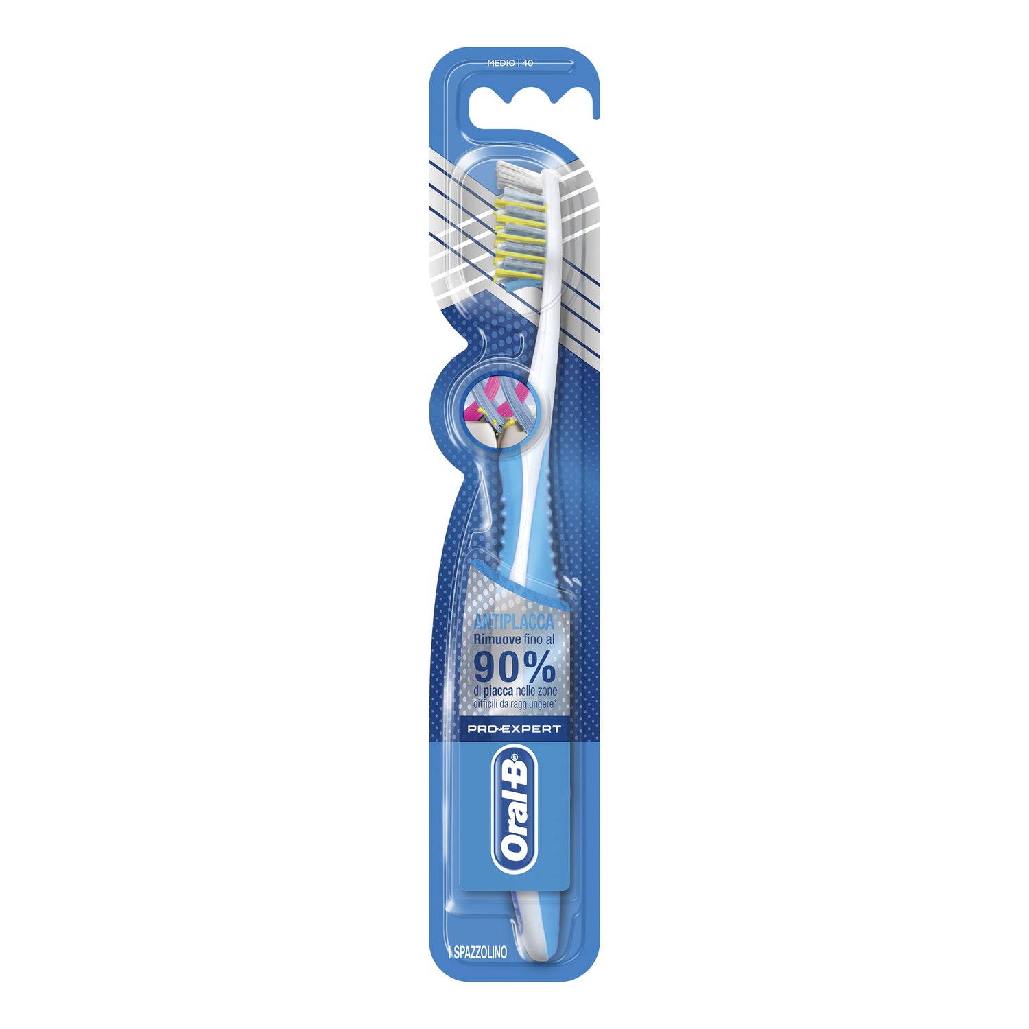 Oral-B Spazzolino Crossaction Testina 40 Media