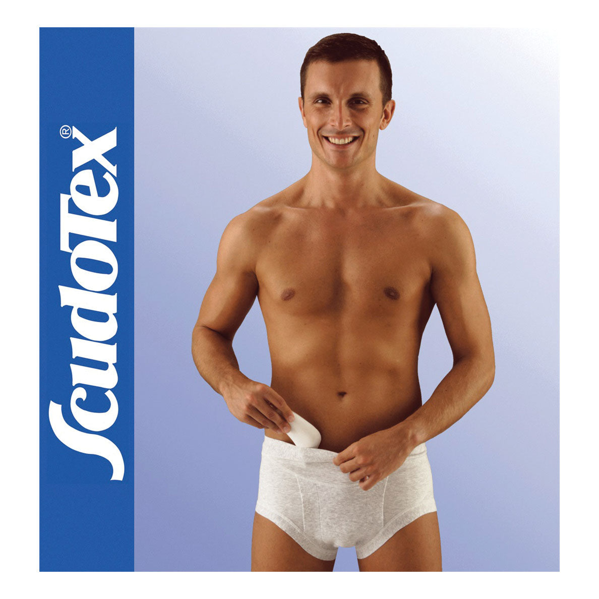 SCUDOTEX COTT SLIP GRI VI BAS6  