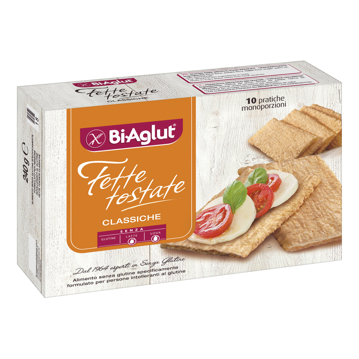 BIAGLUT FETTE TOST CLASS10X24G  