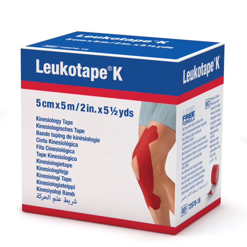 Leukoplast LEUKOTAPE K - Cerotto Elastico Per Taping 5x500cm Carne
