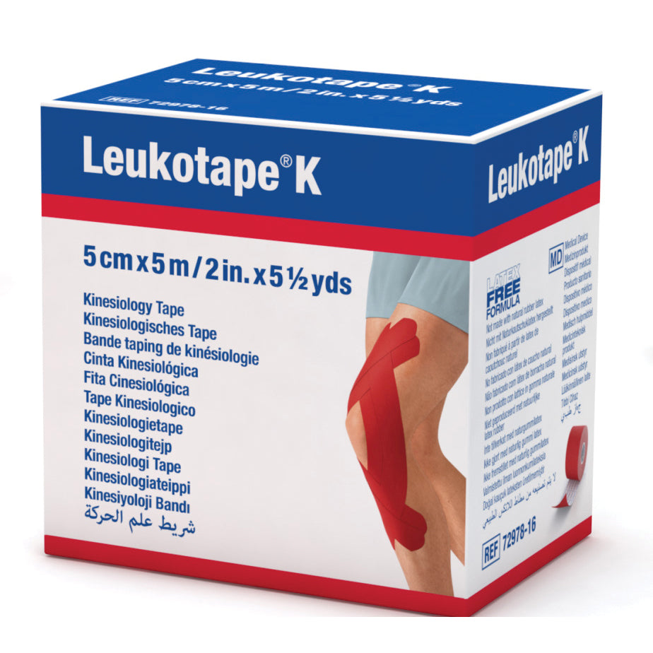 Leukoplast Leukotape K - Cerotto Elastico Per Taping Carne 7,5cm X 5mt