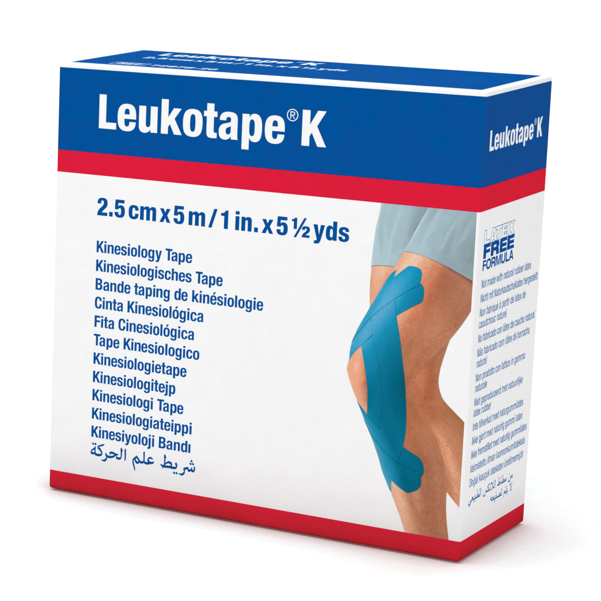 LEUKOTAPE K TAPING 2,5X500 BLU  