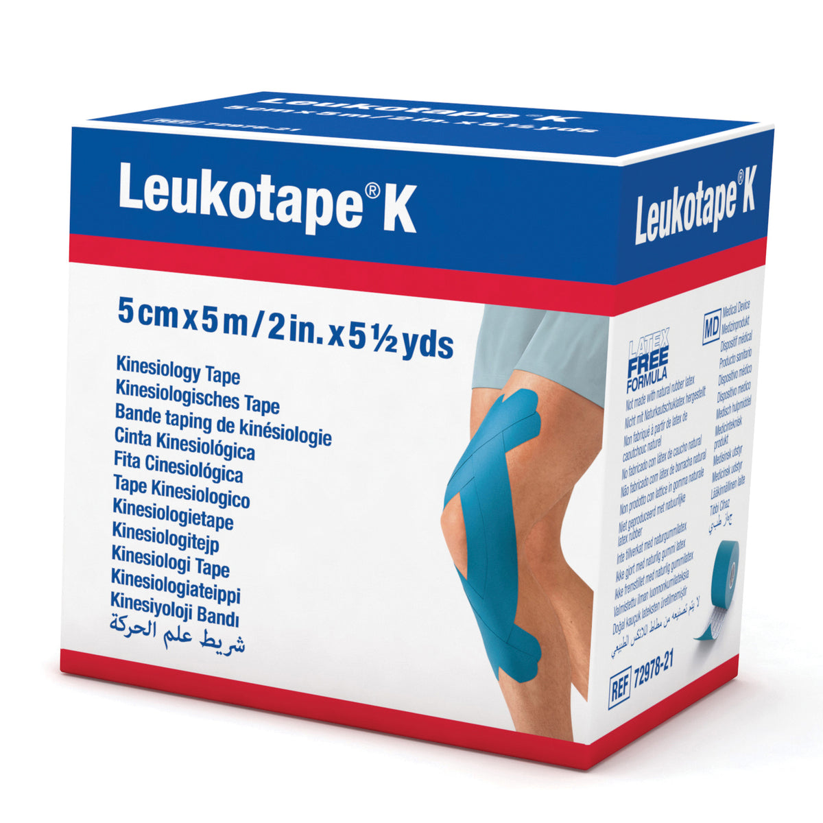 LEUKOTAPE K TAPING 5X500CM BLU  